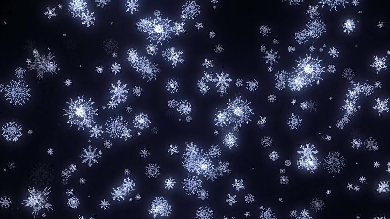 snow flakes Background Video, Motion Background, VJ loops 2022