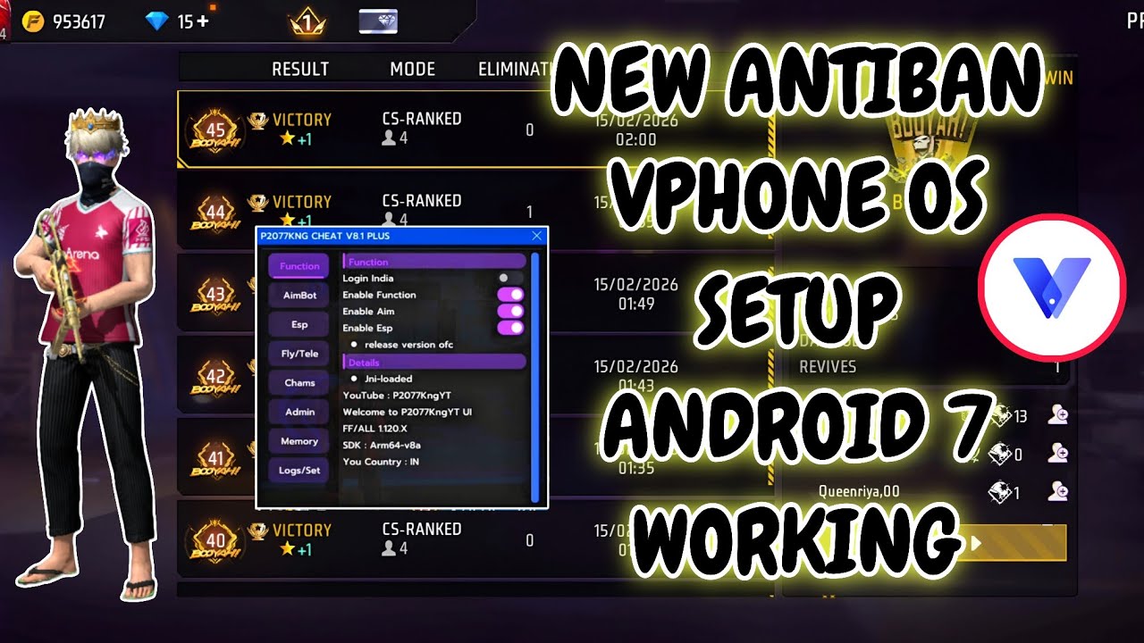 VPHONE OS NEW ANTIBAN MOBILE PANNAL SETUP, WORKING IN NON ROOT DEVICE FULL SAFE 1000% WORKING SAFE