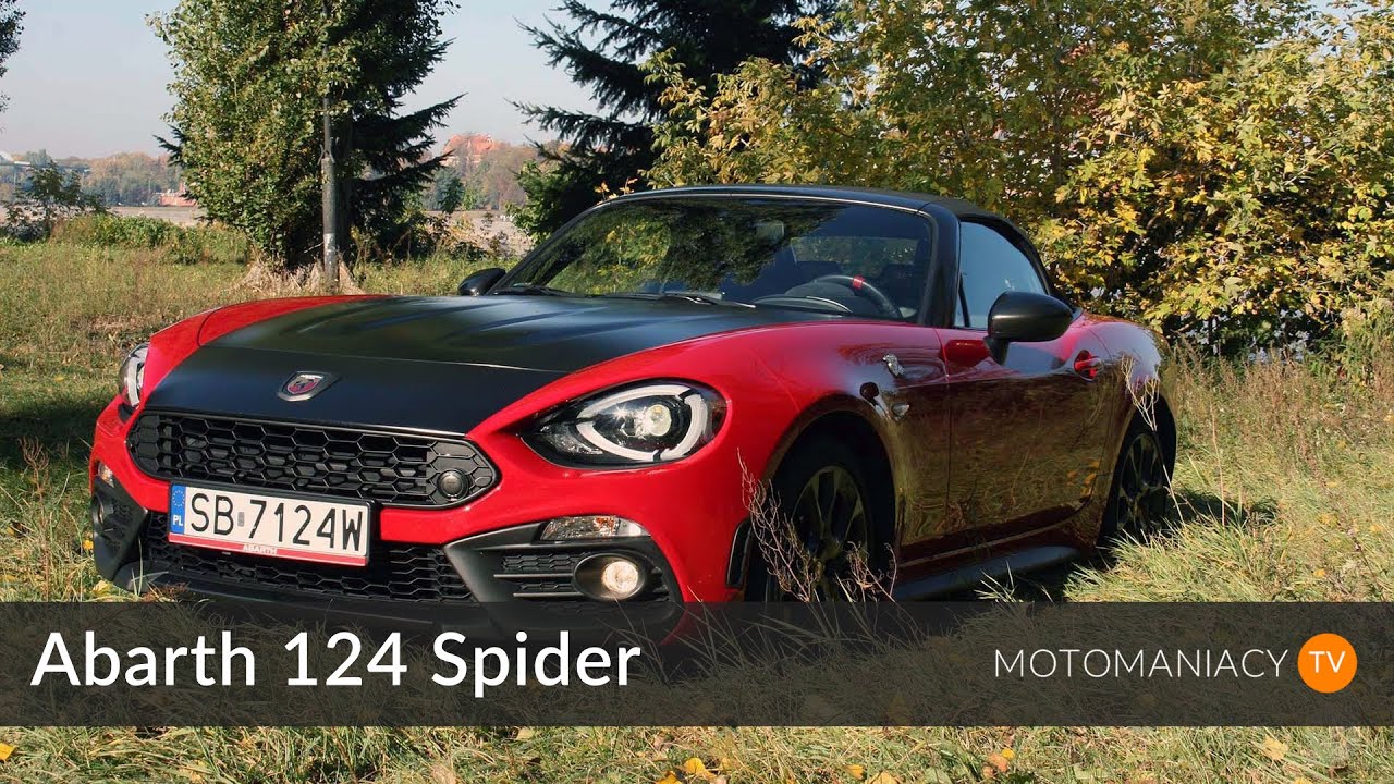 Abarth 124 Spider TEST PL | test, prezentacja, pierwsza jazda | motomaniacy.tv