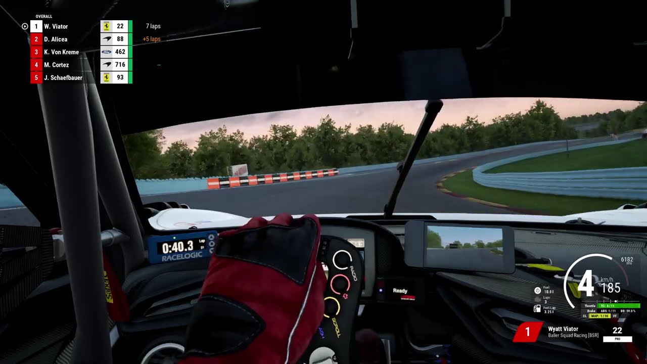Ferrari 296 Watkins Glen 