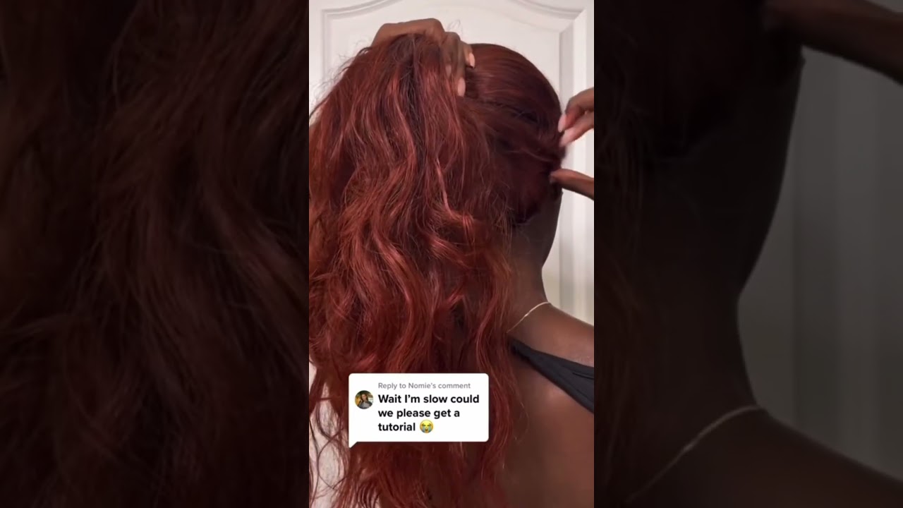 How to make a nice bun with a wig #hair #bun #wigs
