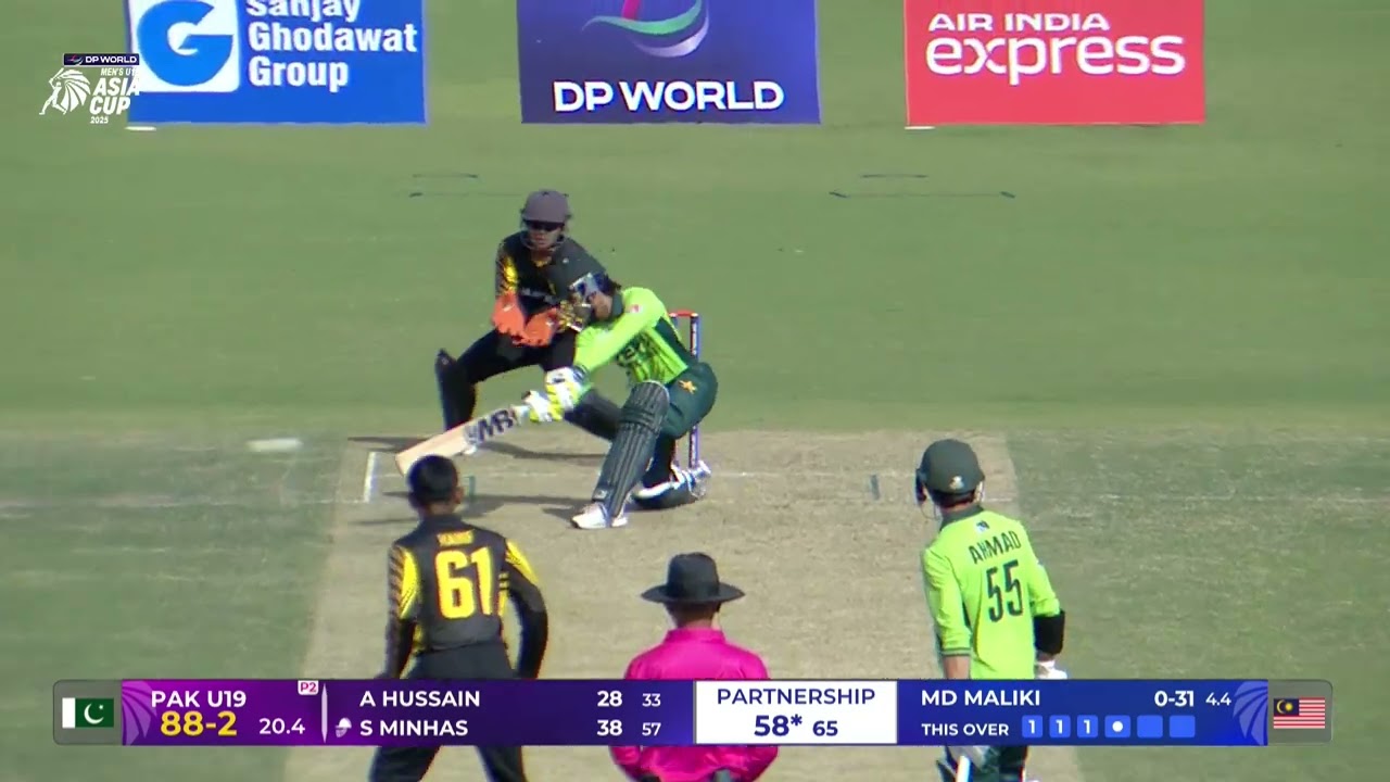 Sameer Minhas stamps his mark! | Pakistan U19 vs Malaysia U19 | DP World Men's U19 Asia Cup 2025