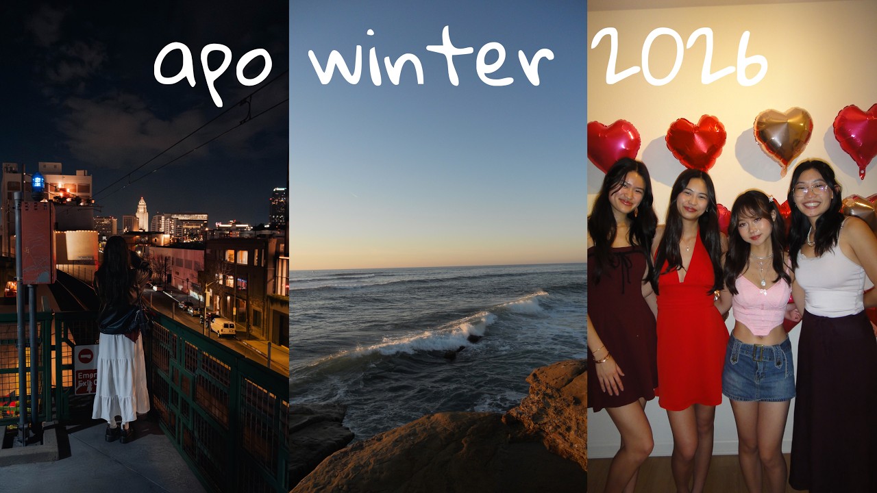 adventures of apo winter '26: san diego, galentines, and museums!