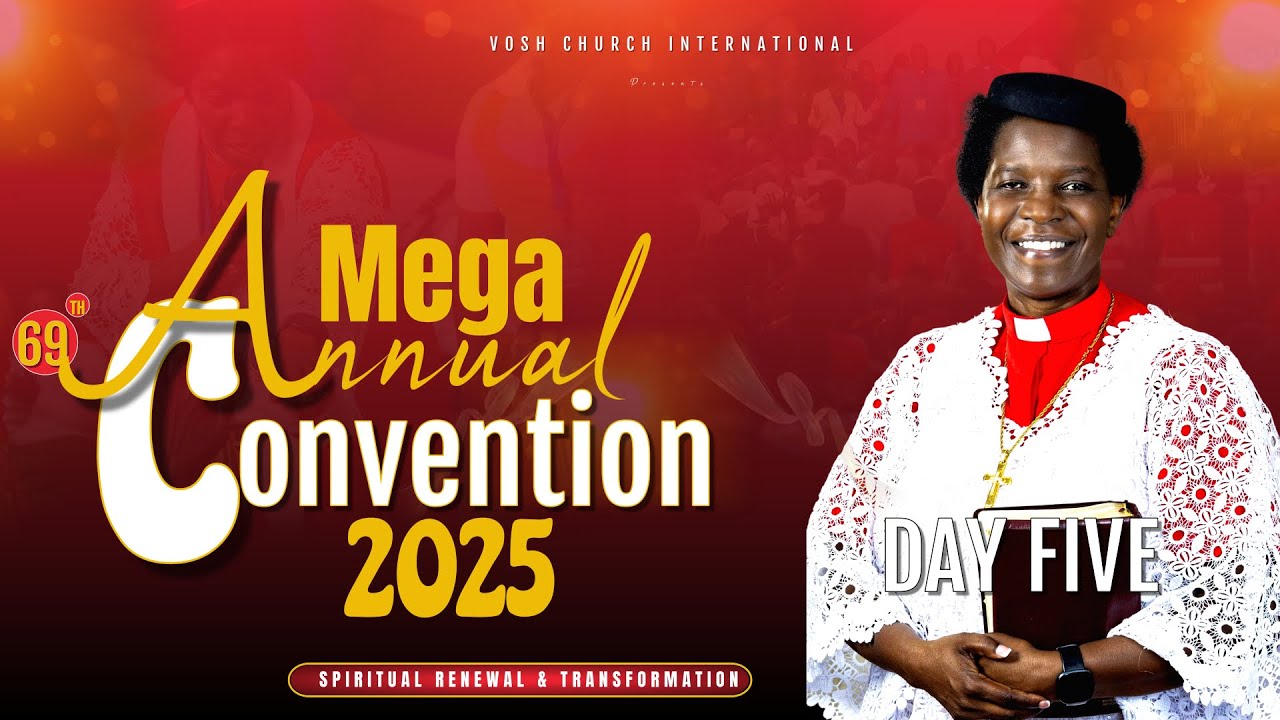 THE MEGA ANNUAL CONVENTION 2025 | DAY FIVE MORNING SESSION | SATURDAY 23RD AUGUST 2025