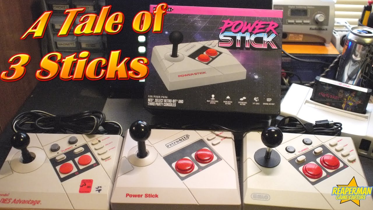 Retro-Bit Power Stick NES Controller