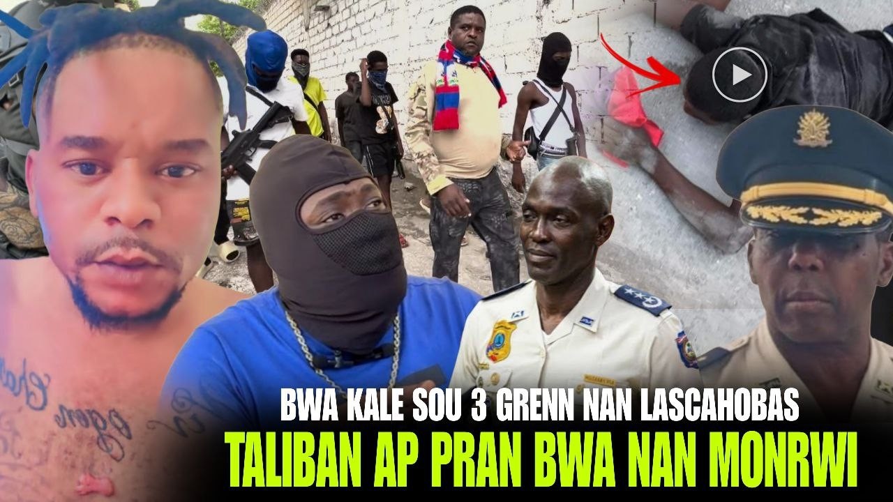 Baz Ti manchet ak Karyes pote boure sou Taliban yo, 3 Taliban Mawozo pran Bwa kale nan Sant, J Ader