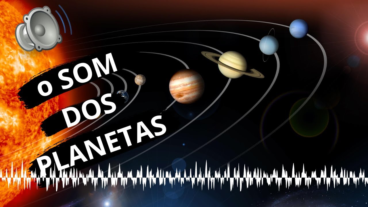 Sons dos planetas do Sistema Solar (+ Sol, Lua e Plut&atilde;o)