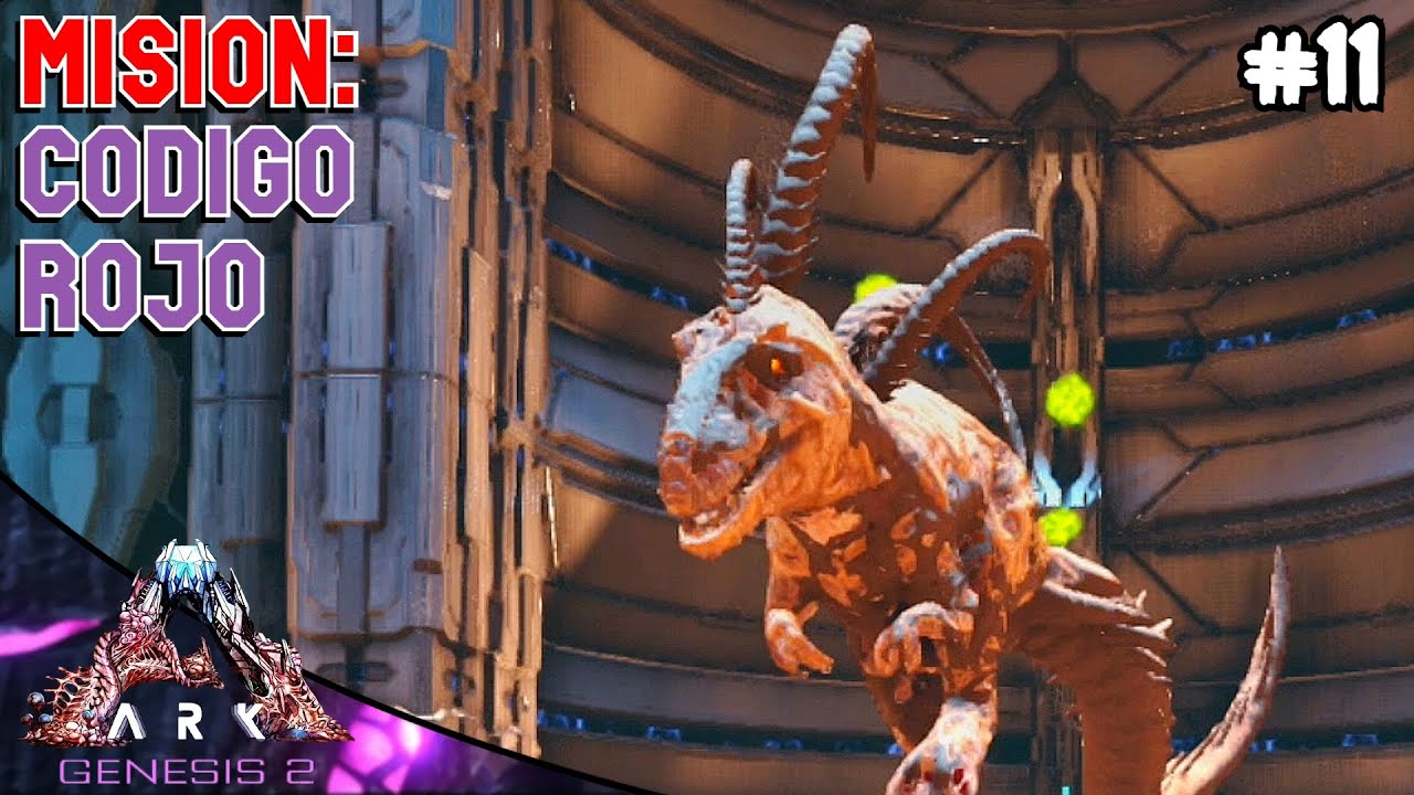 Misión: Código Rojo, El Giga Experimental | ARK GENESIS 2 #11 | Servidor Oficial PVE