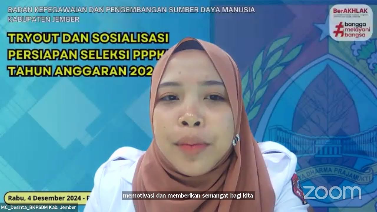 Try Out dan Sosialisasi Persiapan Seleksi Kompetensi PPPK Tahap 1 Kabupaten Jember Tahun 2024