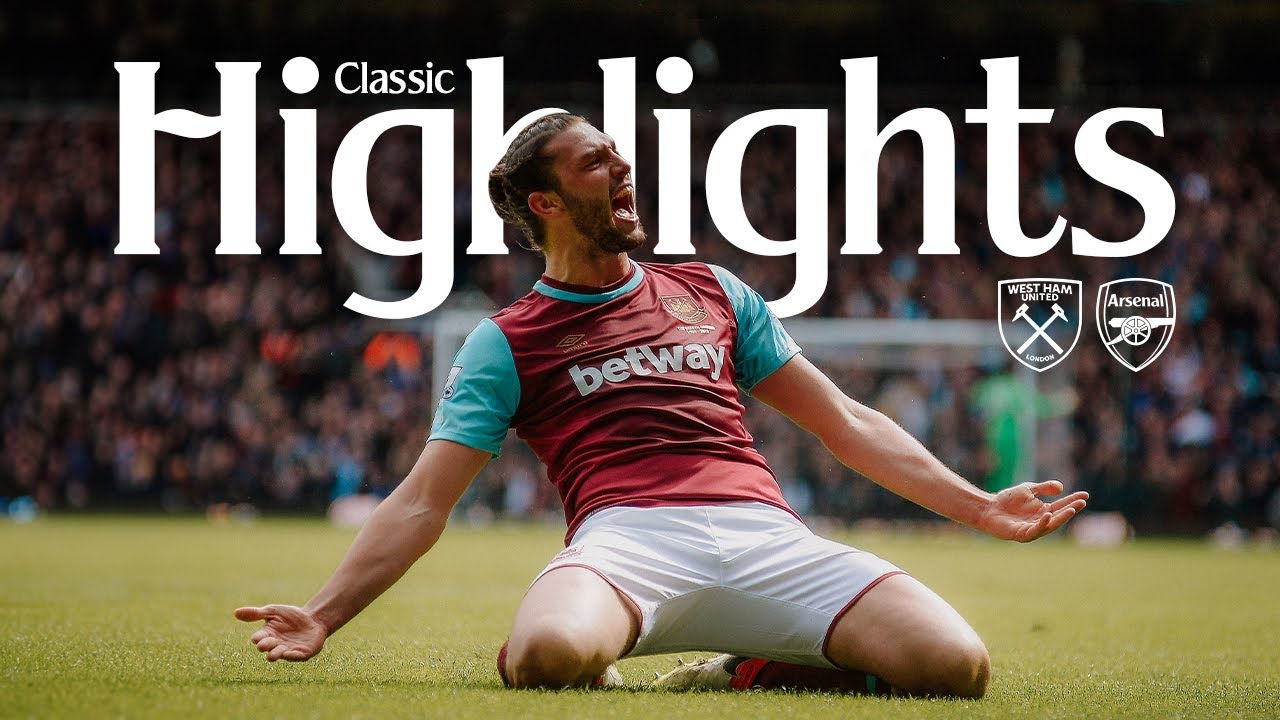 Andy Carroll Stars in Six-Goal Thriller 🔥 | West Ham 3-3 Arsenal | Classic Highlights