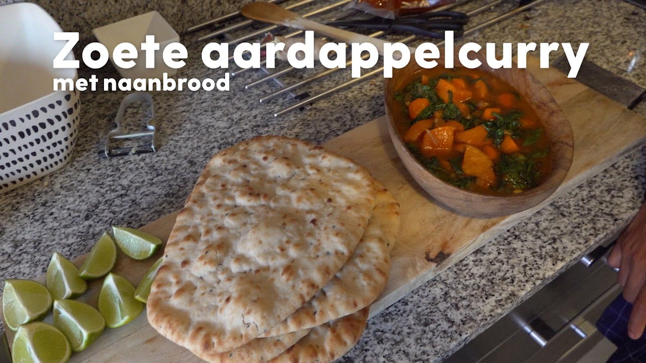 Zoete aardappel-curry – Shane Kluivert – Samen koken met Allerhande