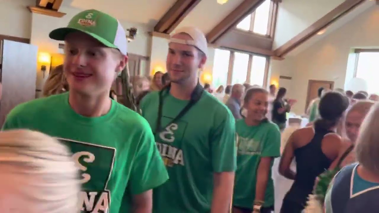The Edina HS School Band and Hornettes surprises the Class of 1982