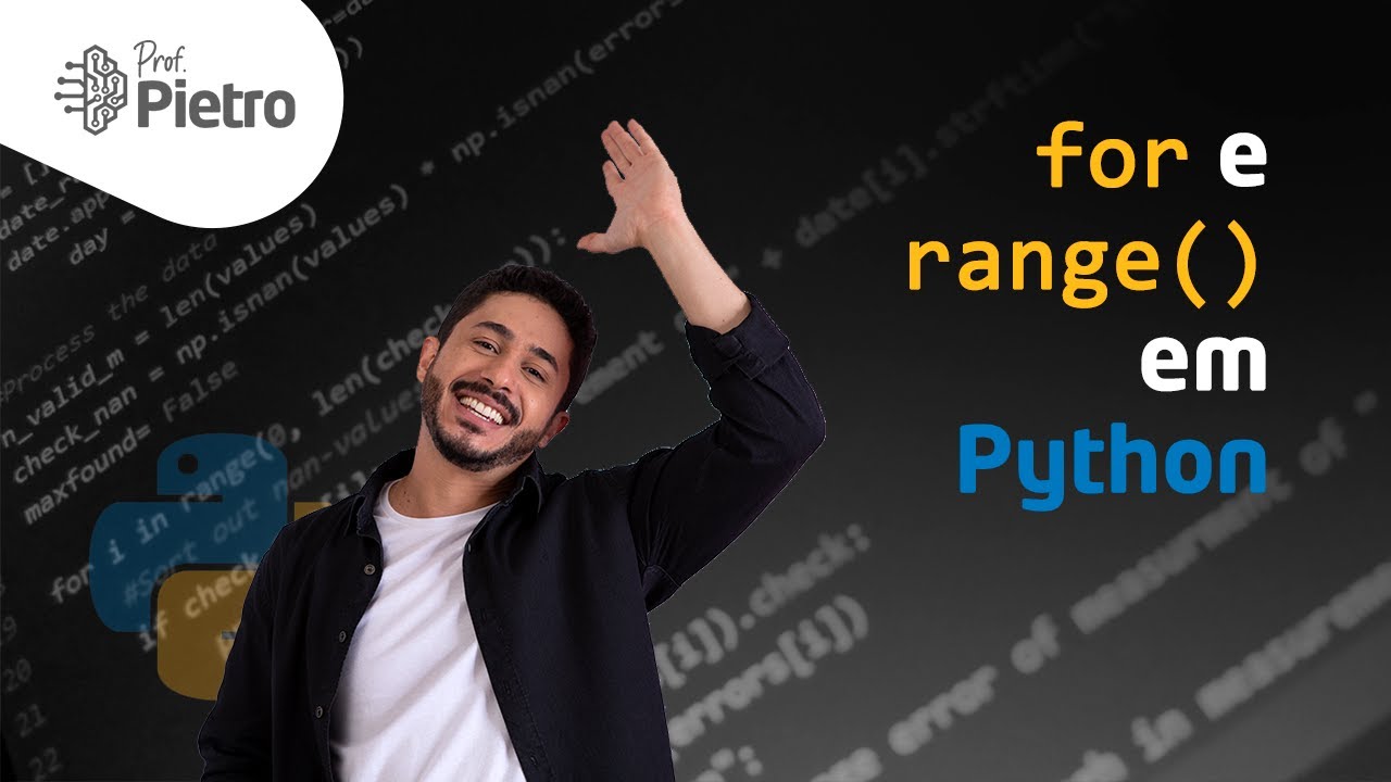 O comando for + função range() (laços/loops) [Curso de Python: Aula 14]