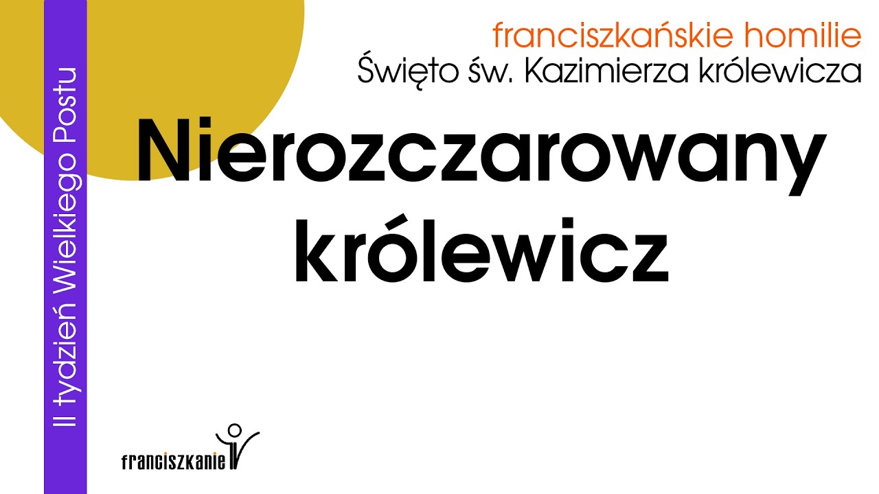 Nierozczarowany królewicz: 4 III 2026