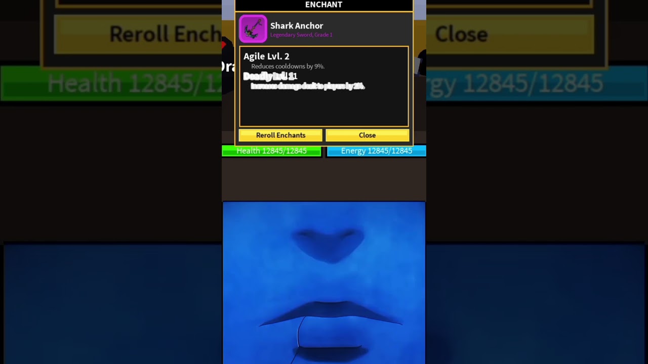 I just got the best enchant in Blox fruit #bloxfruits #roblox