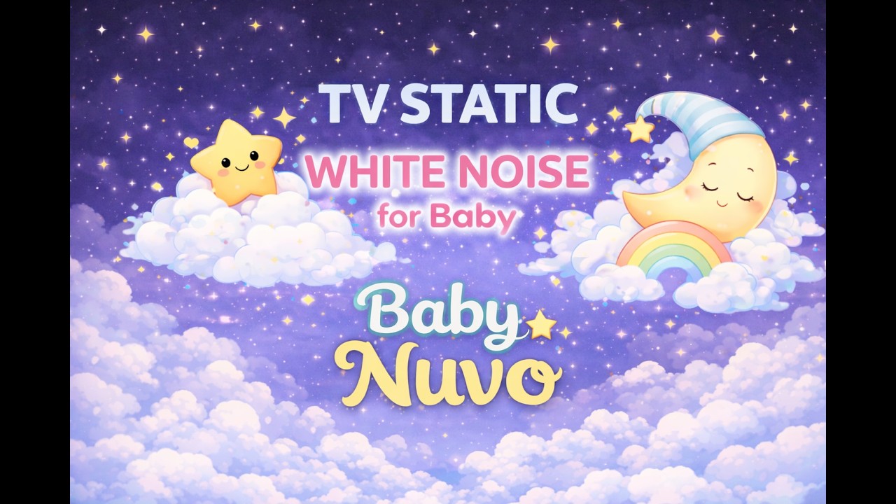 TV Static White Noise That Helps Babies Sleep (8 Hours)