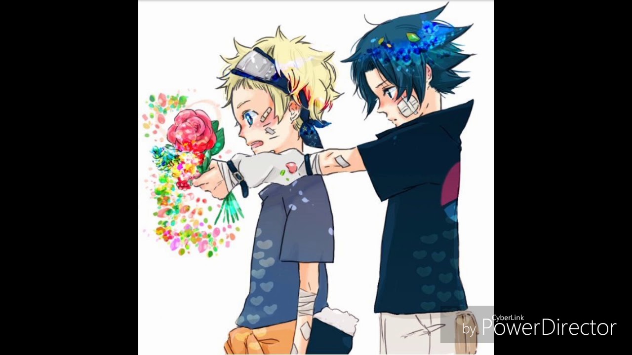 Nightcore - Till The World Ends - Britney Spear [PowerDirector] (Yaoi : Naruto × Sasuke)