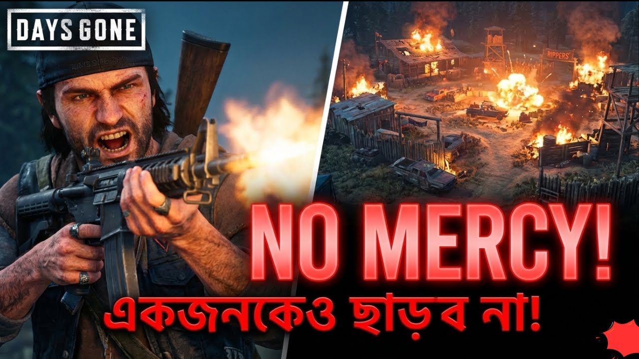 DAYS GONE Walkthrough Gameplay 💀 KILL EVERY ONE OF THE BASTARDS! (60fps) @SagorZone1995 #pcgaming