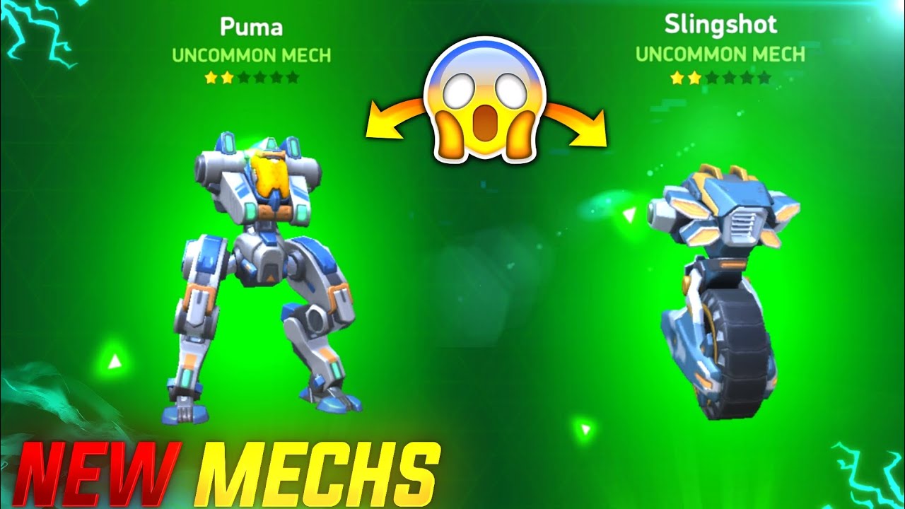 I UNLOCKED NEW MECHS : PUMA & SLINGSHOT 🤩🤩 || MECH ARENA