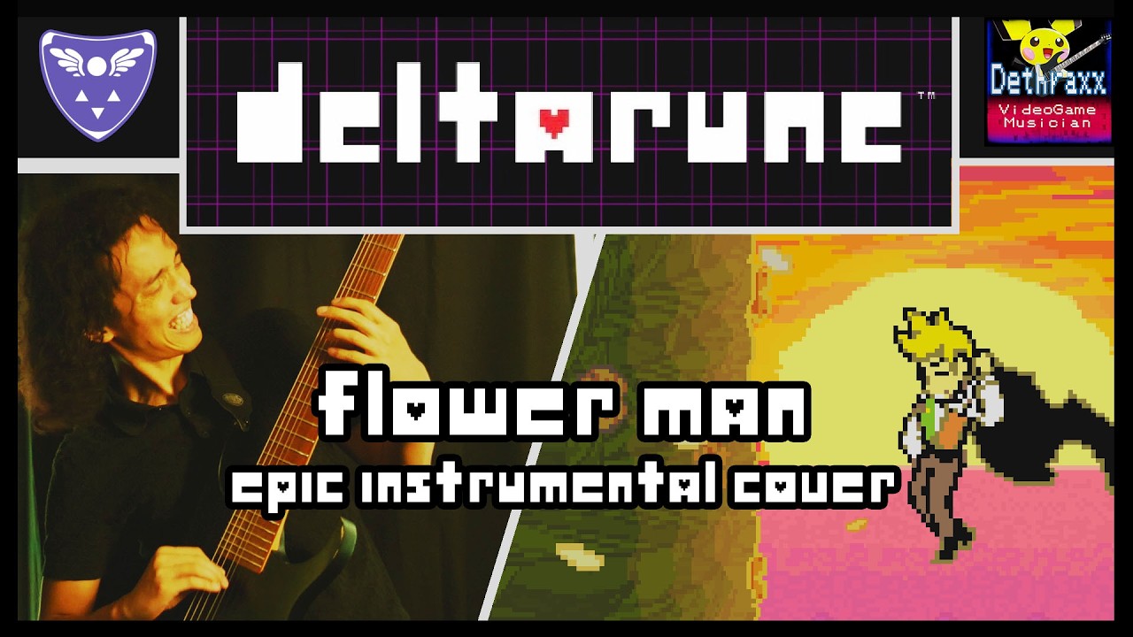 Flower Man | Epic Instrumental Metal Cover/Playthrough by Dethraxx \\ Deltarune