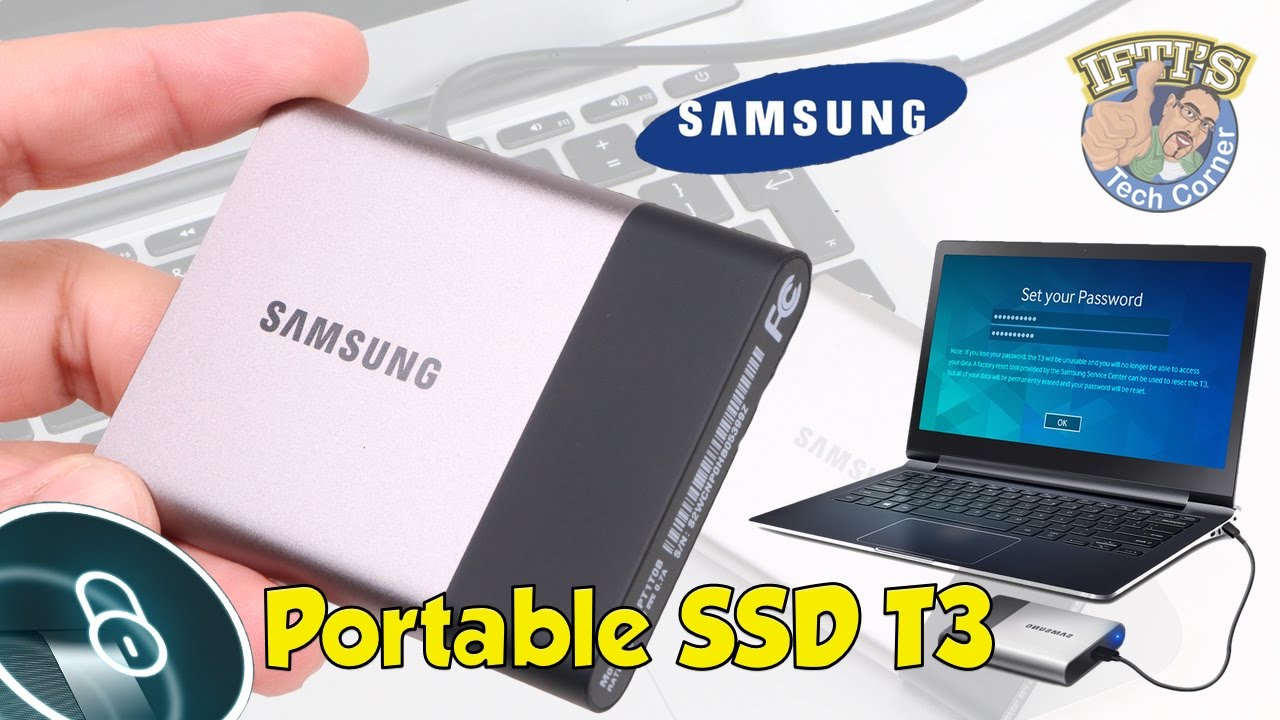Samsung Portable SSD T3 - USB Type-C Drive! : REVIEW