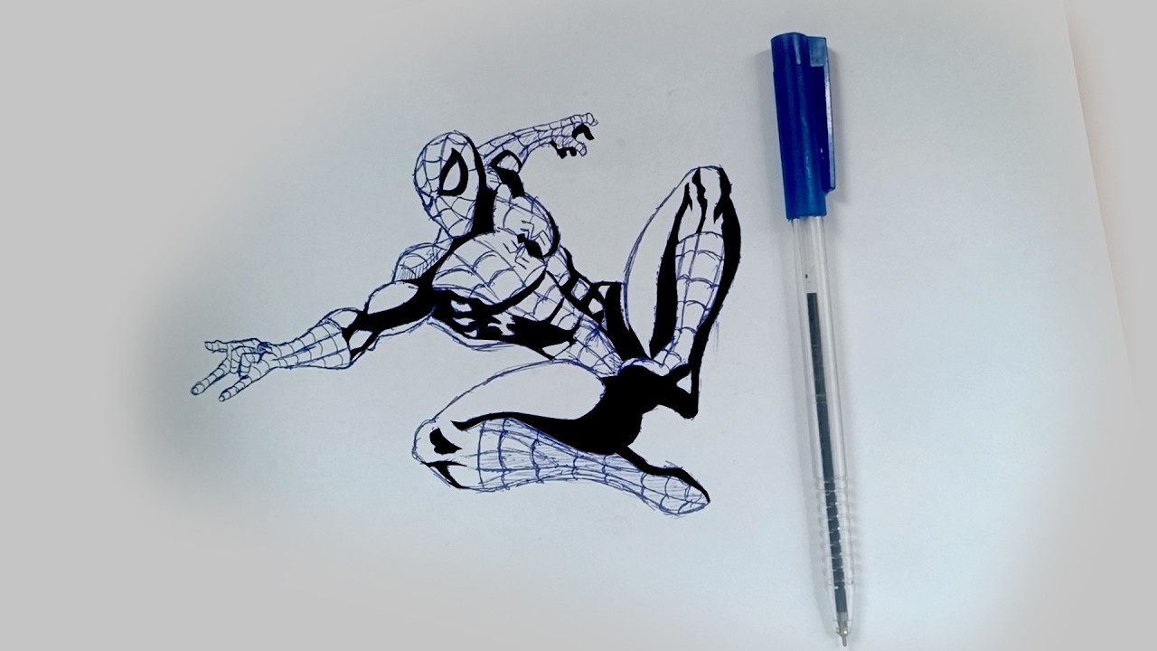 How to draw Spiderman || Easy drawing for beginner artist step by step || Drawing Sketch