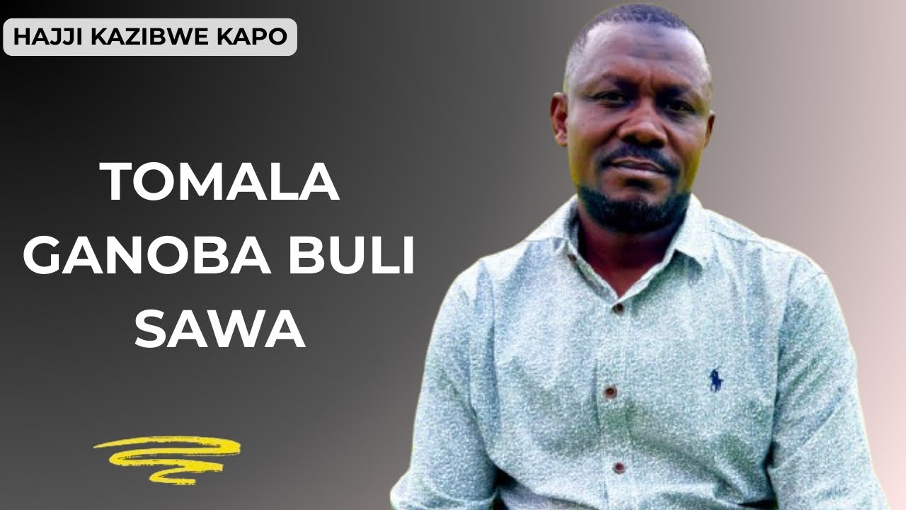 Hajji Kazibwe Kapo Ayagaliza Abasiramu Eid Enungi Naye Tawagira Kunoba
