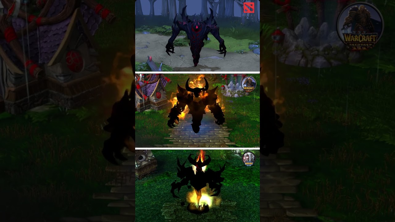 Hero Comparison - Dota 2 vs DotA Reforged vs DotA 1 (Part 4)