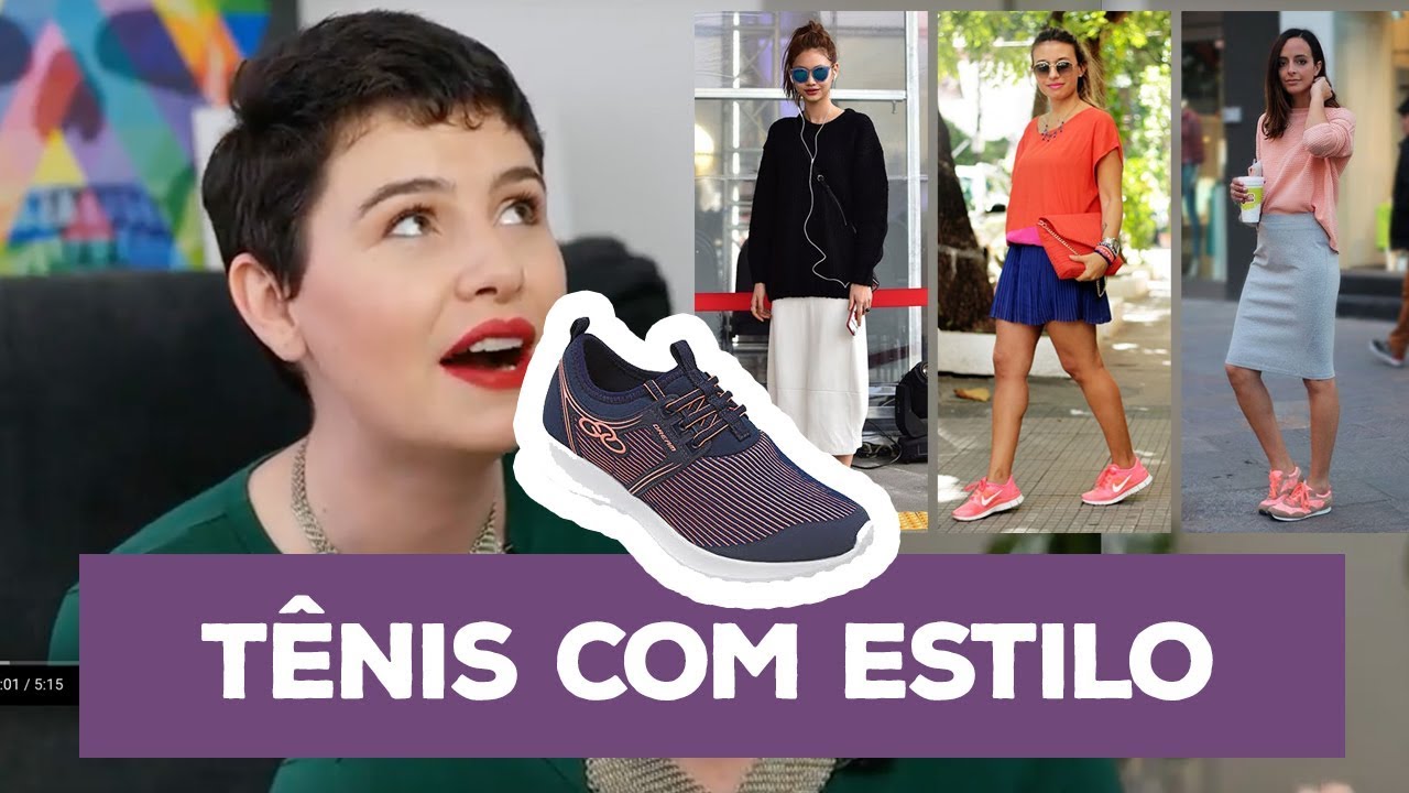 COMO USAR TÊNIS ESPORTIVO E COLORIDO NOS LOOKS DO DIA A DIA