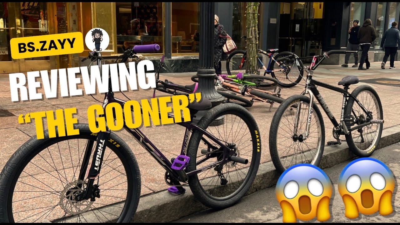 reviewing and riding 