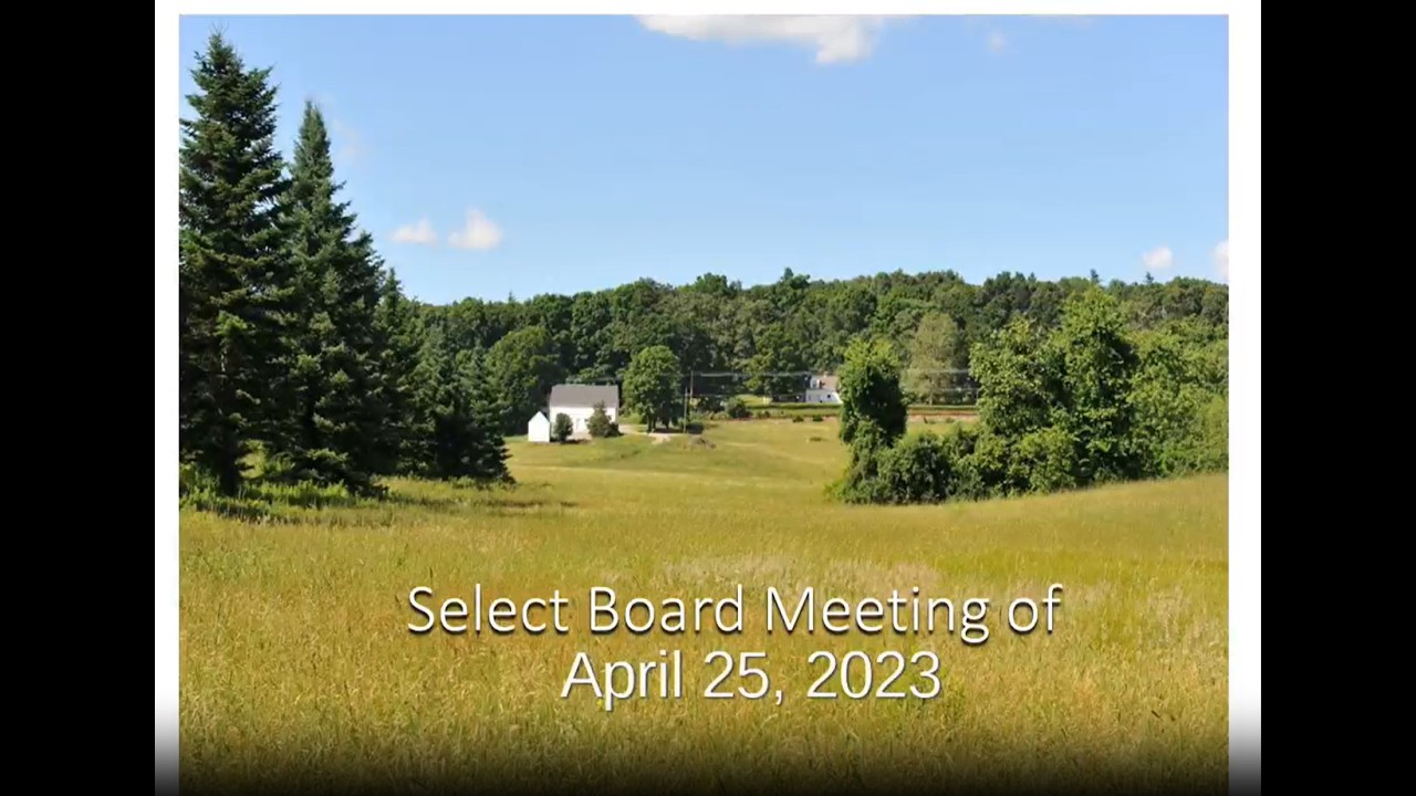 Select Board - April 10, 2023