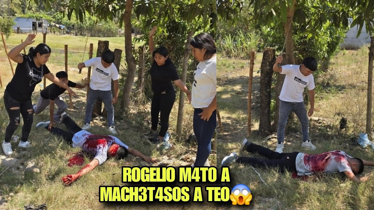 Dios Mio ROGELIO Agarro A Puros Machet4s0s A  MATEO Quitandole La V1DA Al Instante😱