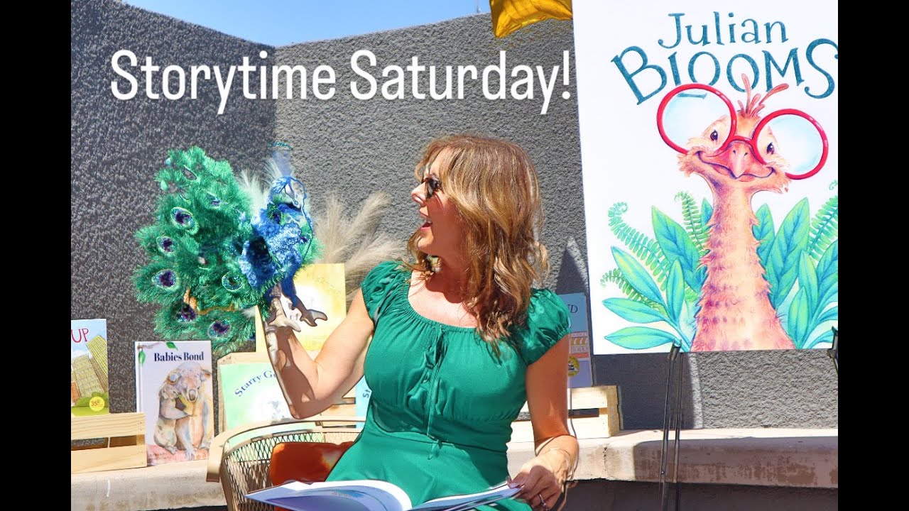 Julian Blooms: Children’s Book Read-Aloud Read by the Author, Phoebe Fox
