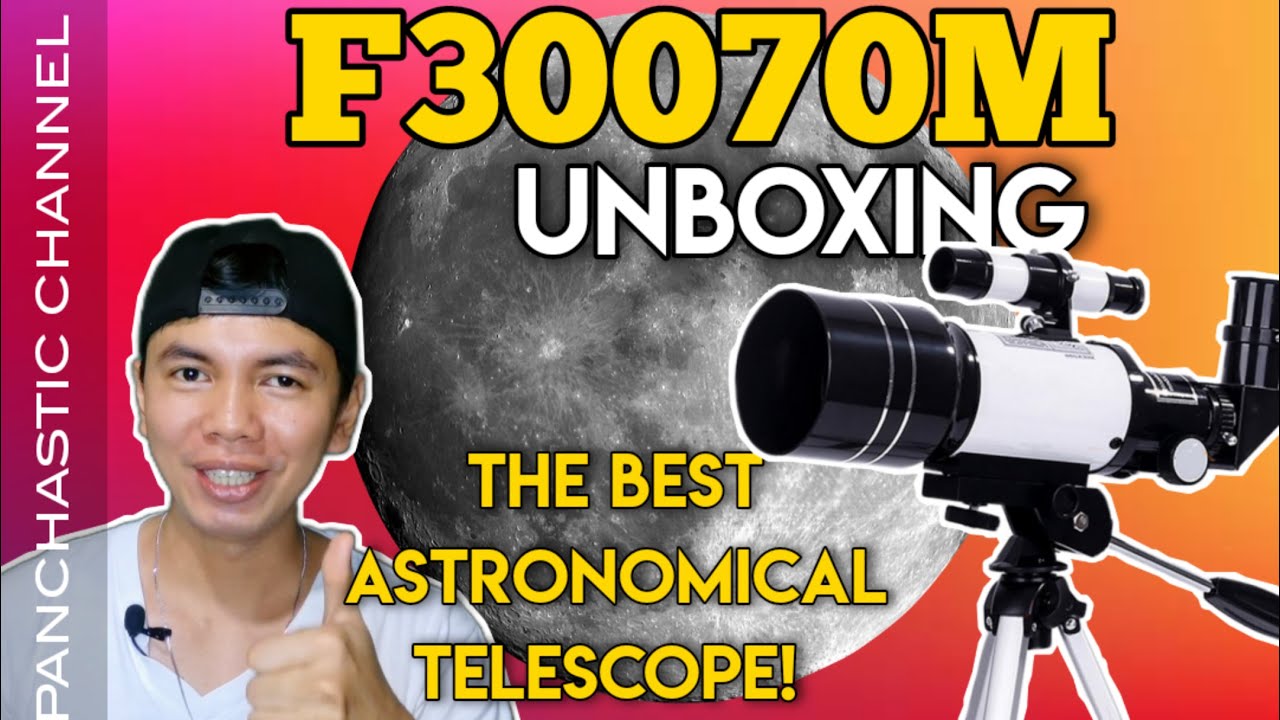 UNBOXING THE F30070M ASTRONOMICAL TELESCOPE | BEST TELESCOPE FOR LESS THAN $100 | VLOG NO. 052
