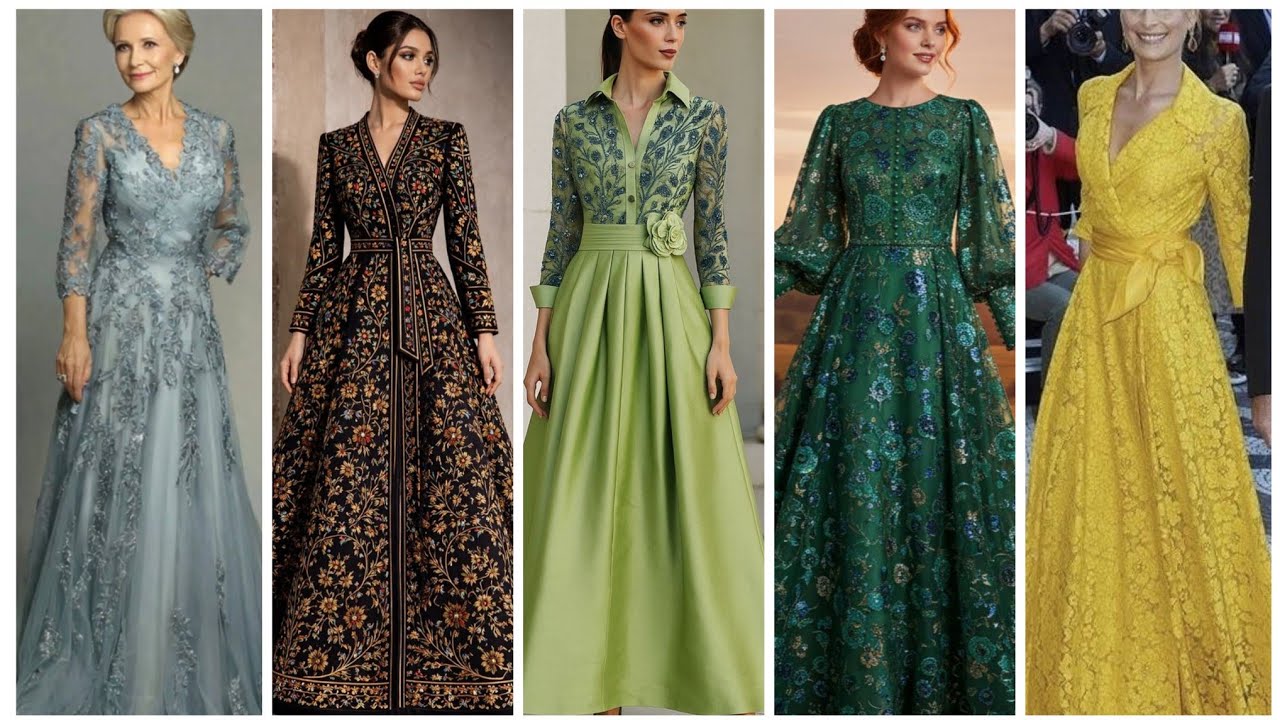 Most demanding mother of the bride dresses designing ideas 