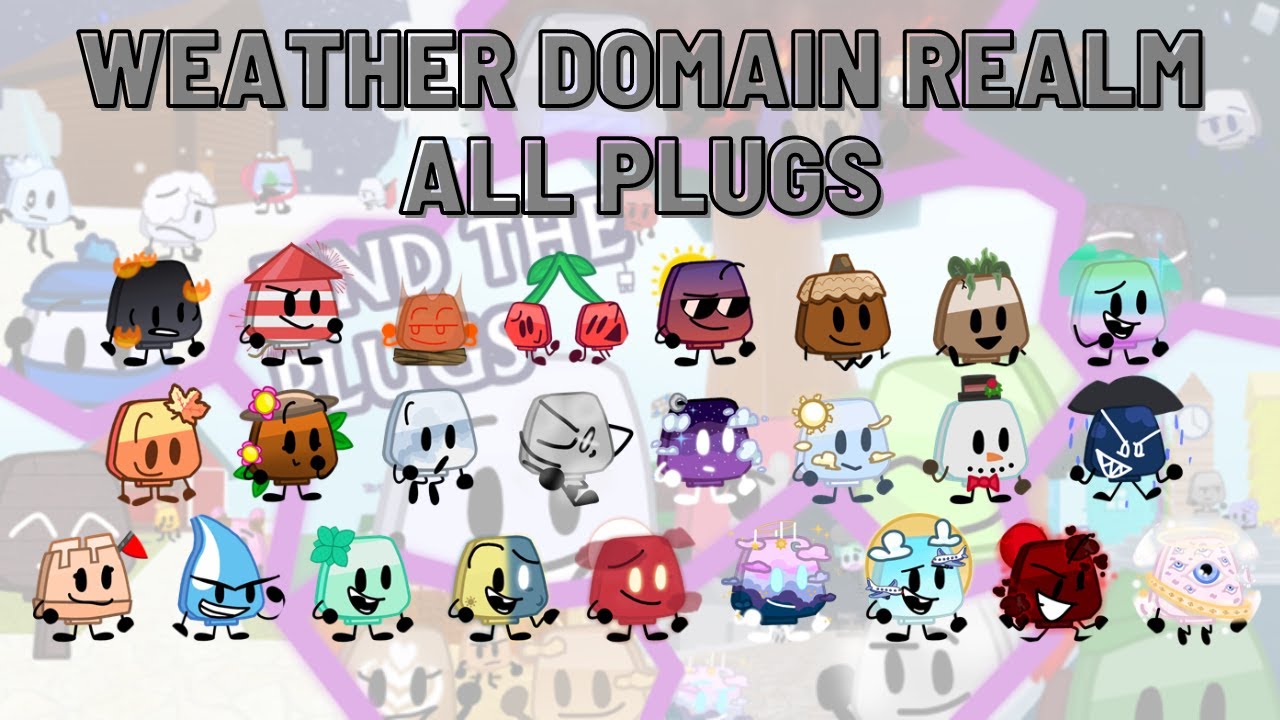 How to get all plugs in weather domain realm in find the plugs roblox