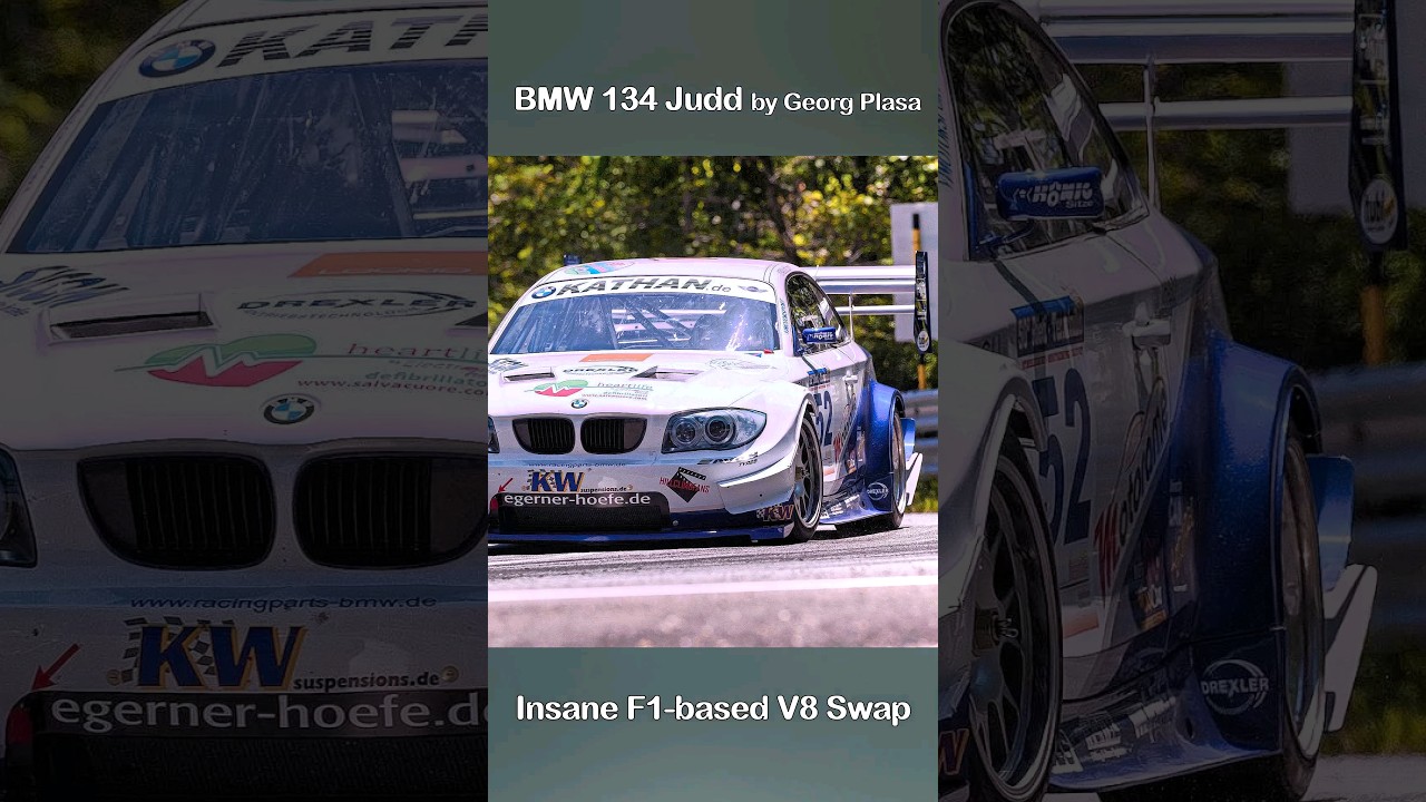 Georg Plasa & BMW 134 Judd V8 HillClimb Legends!!