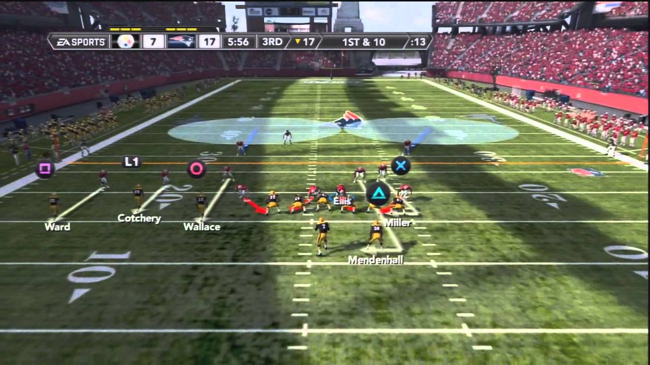 Madden 12 Ranked Match & Commentary - Steelers vs Patriots