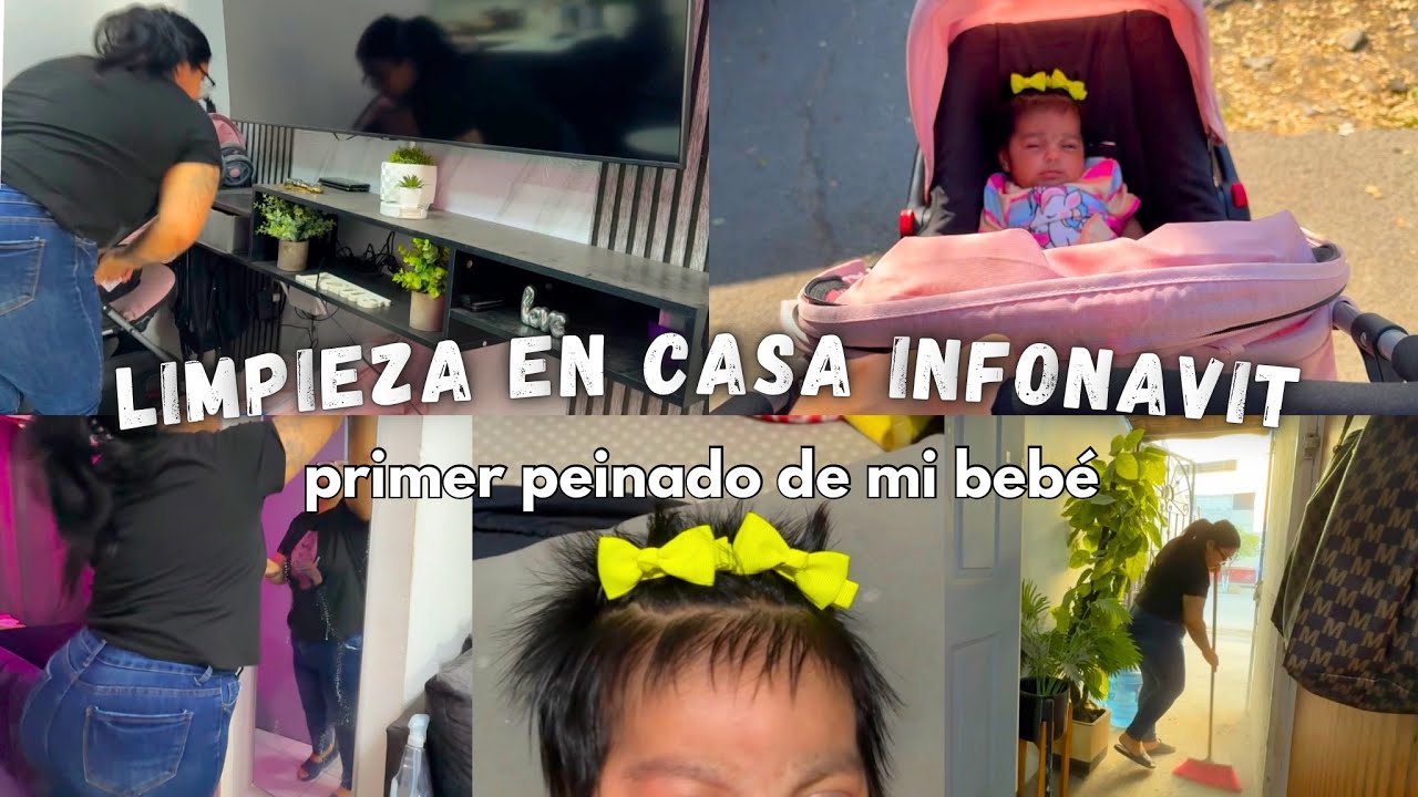 no le gusta el fular 🥲 visitando a mi suegra 🤙🏼 primer peinado de Diana 😍
