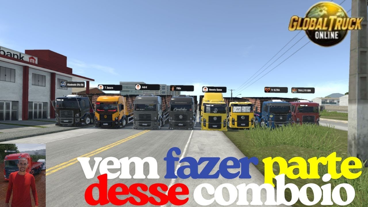Global Truck Online  x  jogo de caminh&atilde;o x JOGOS AO VIVO x GTA