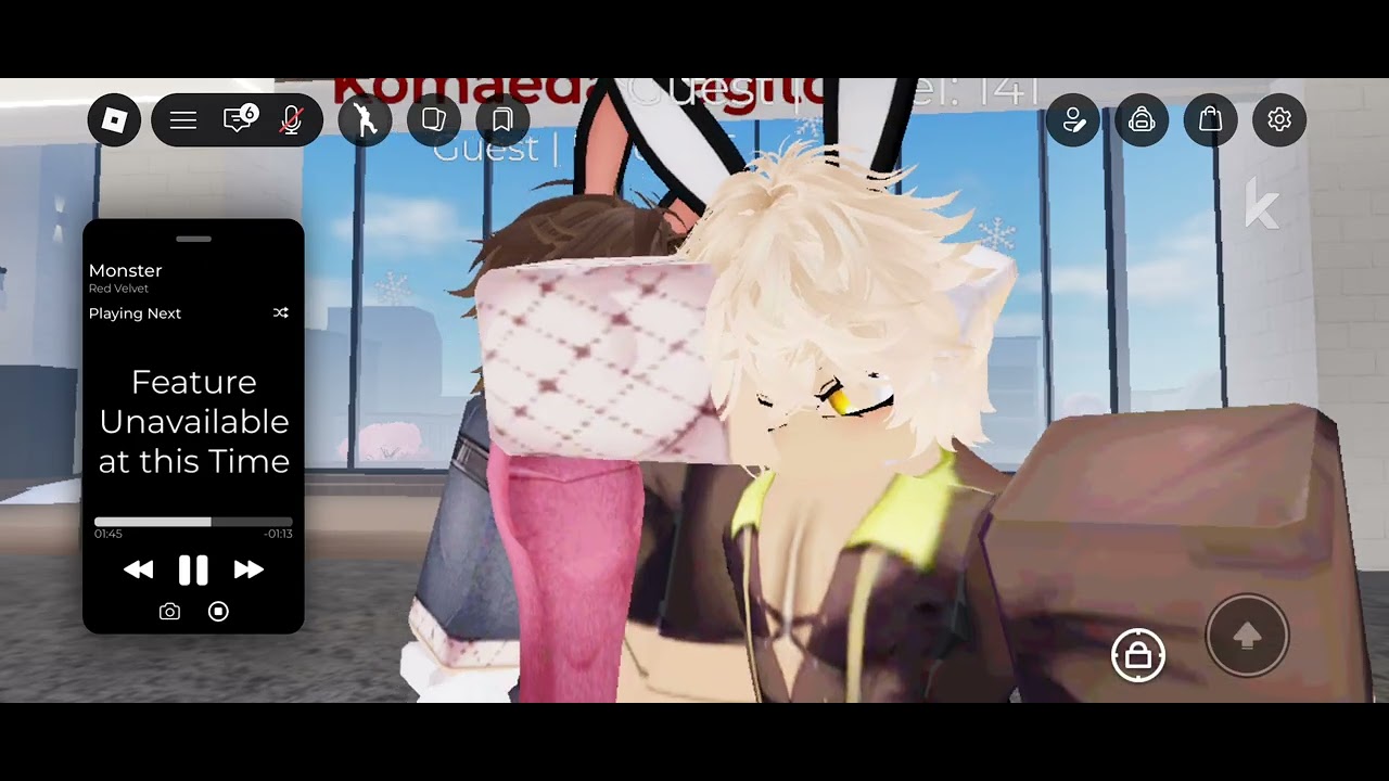 Me and Makoto as Eiden and Quincy from Nu Carnival {Monster -by Red Velvet} 