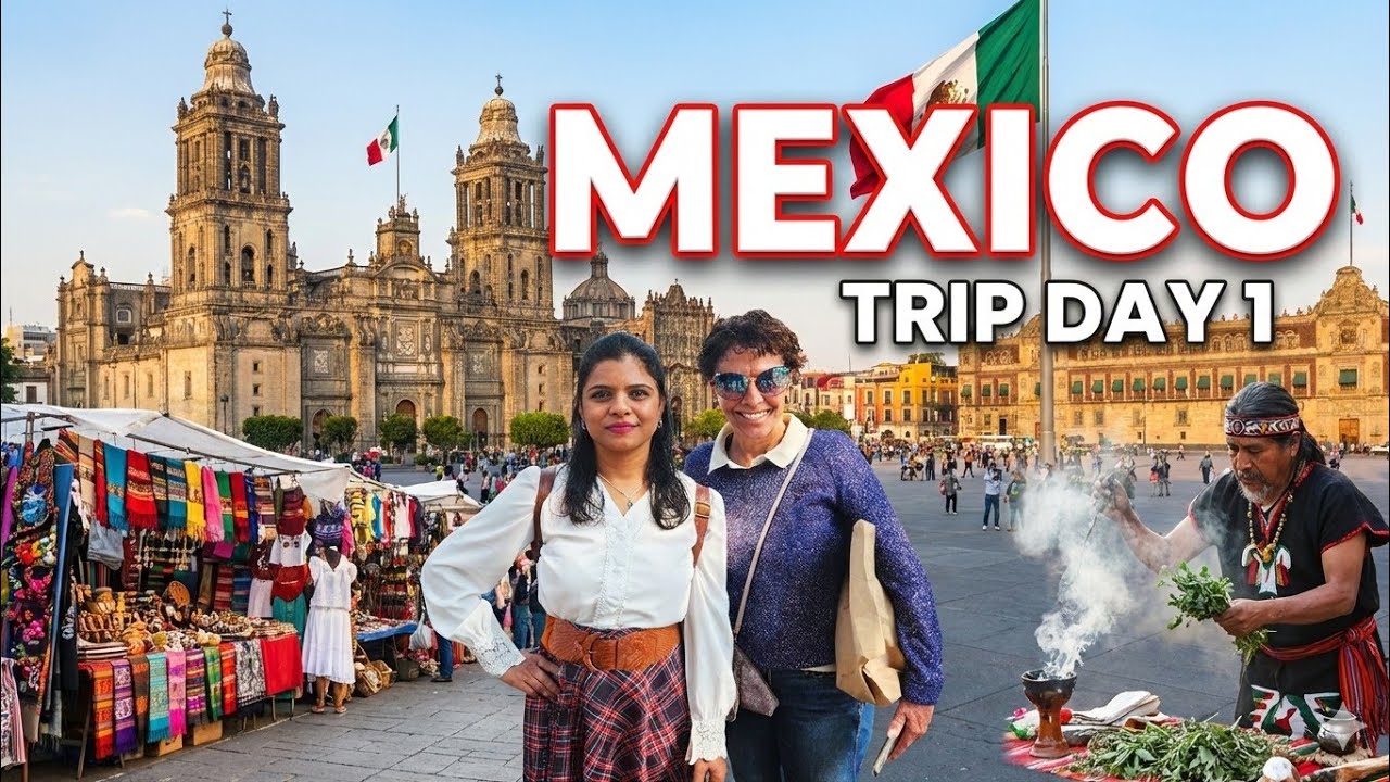 🇲🇽மெக்சிகோ நாட்டில் எங்கள் முதல் நாள் Is it safe to visit? USA to Mexico travel in tamil 