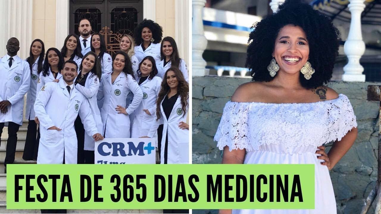 Rotina de Uma Estudante de Medicina - Festa de 365 Dias pra Formatura