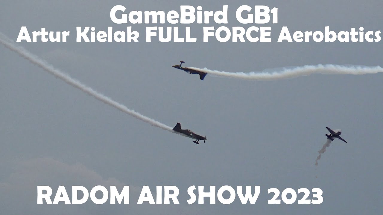 GameBird GB1 Artur Kielak FULL FORCE Aerobatics |Air Show Radom 26.08.2023r.|