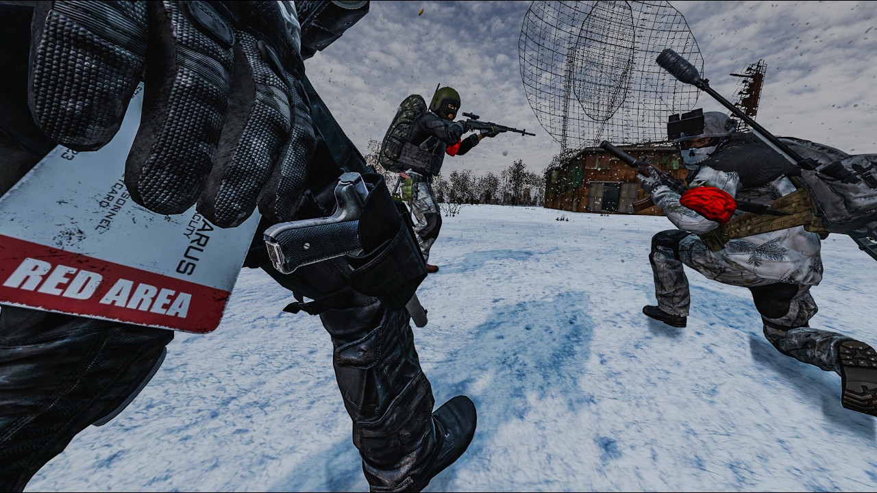 An EPIC PURSUIT for the BEST LOOT in Winter Chernarus DayZ!