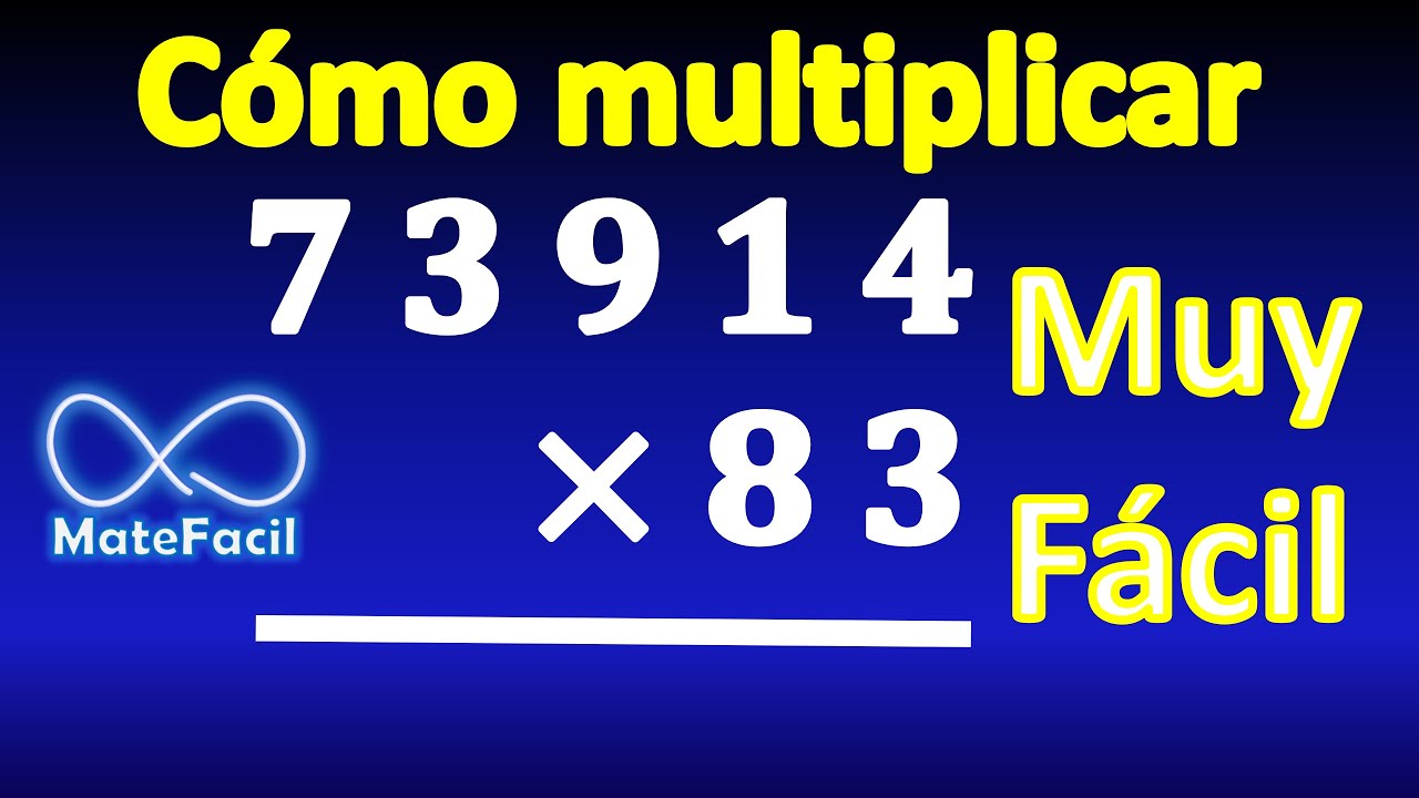 4. Cómo Multiplicar por 2 cifras MUY FACIL!! EXPLICADO PASO A PASO
