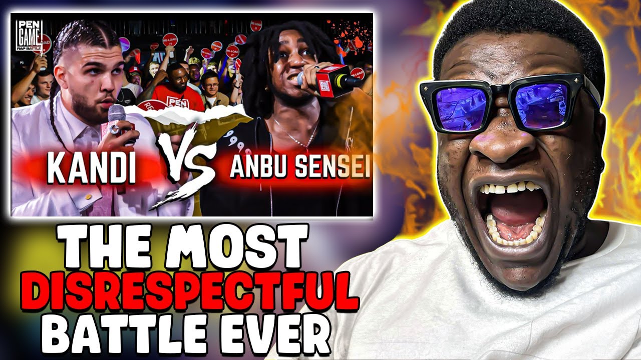UK BATTLE RAP IS INSANE!!! | KANDI vs ANBU SENSEI | PenGame Rap Battle 2025 (REACTION)