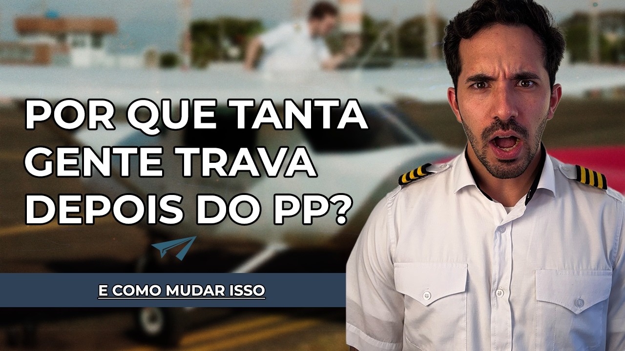 Depois do Piloto Privado a maioria desanima. Aqui está o motivo.