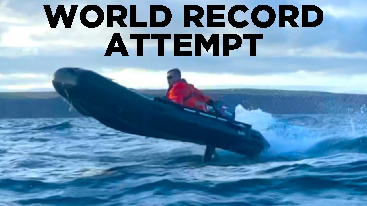 Smallest Inflatable Boat to Cross the Irish Sea | World Record Attempt