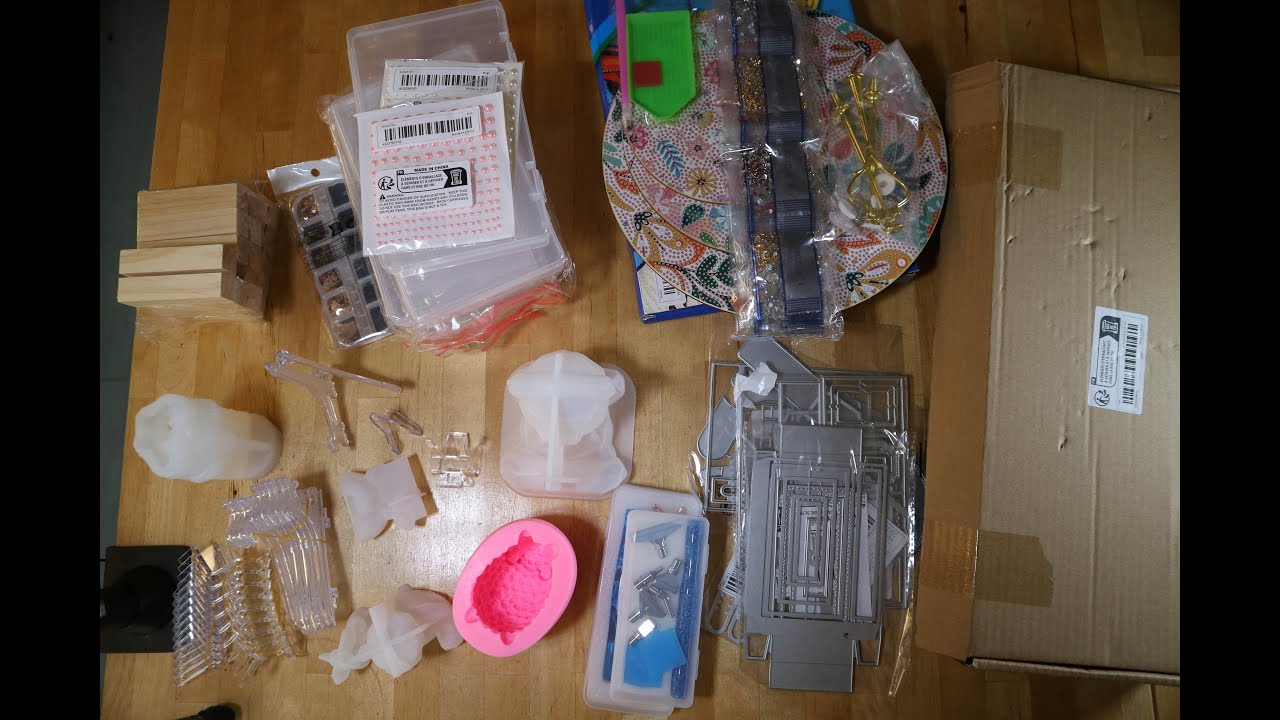 Temu haul Juli 24, Diamond Painting, Windspiel, Etargerie, Silikonform, Aufsteller Dekoperlen